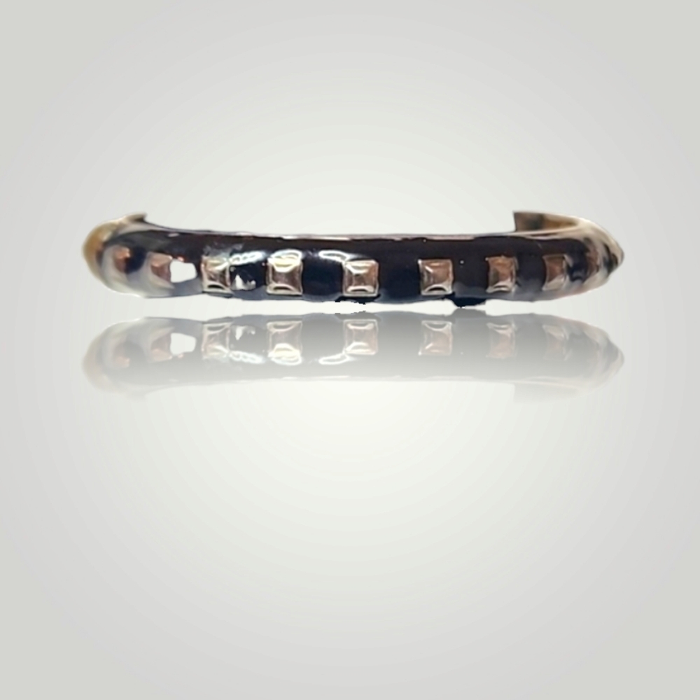 3 for $15 Black and Silvertone Hinged Bracelet